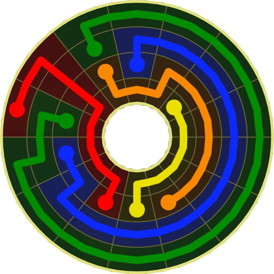Flow Free Warps 1890 Solution