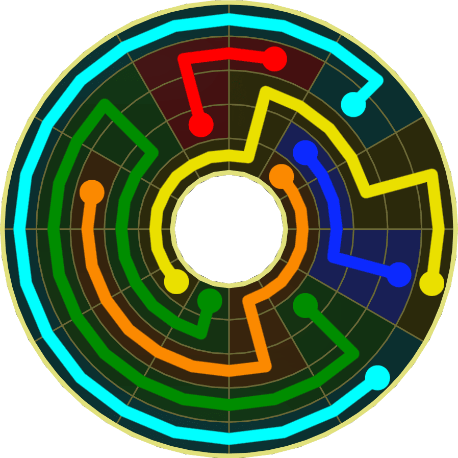 Flow Free Warps 1904 Solution