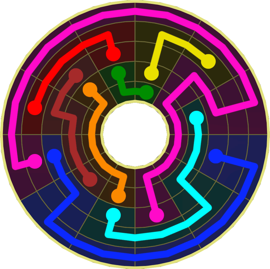 Flow Free Warps 1907 Solution