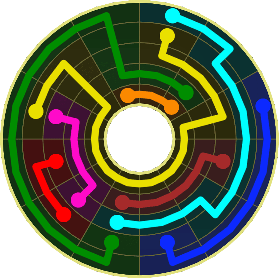 Flow Free Warps 1908 Solution