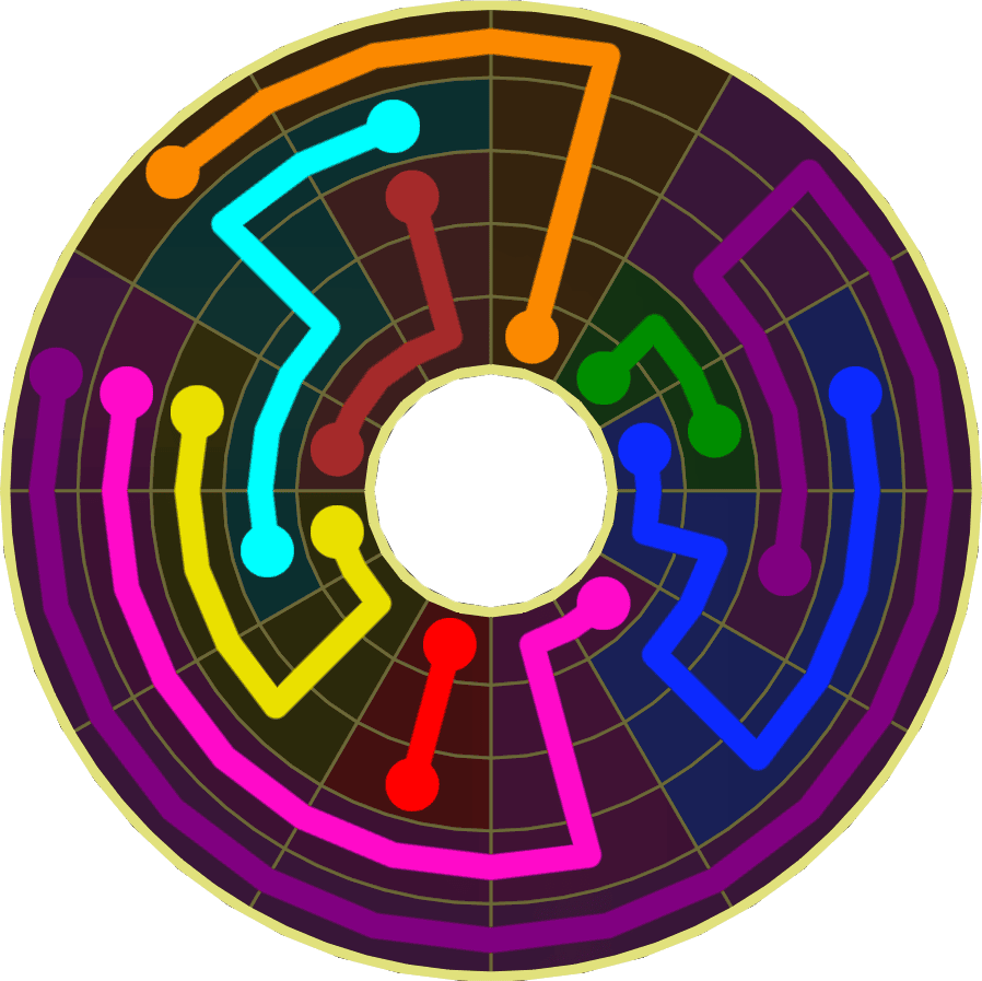 Flow Free Warps 1910 Solution