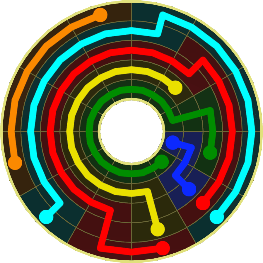 Flow Free Warps 1913 Solution
