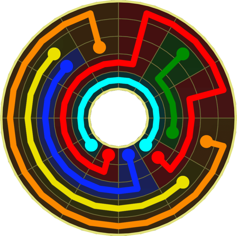 Flow Free Warps 1916 Solution