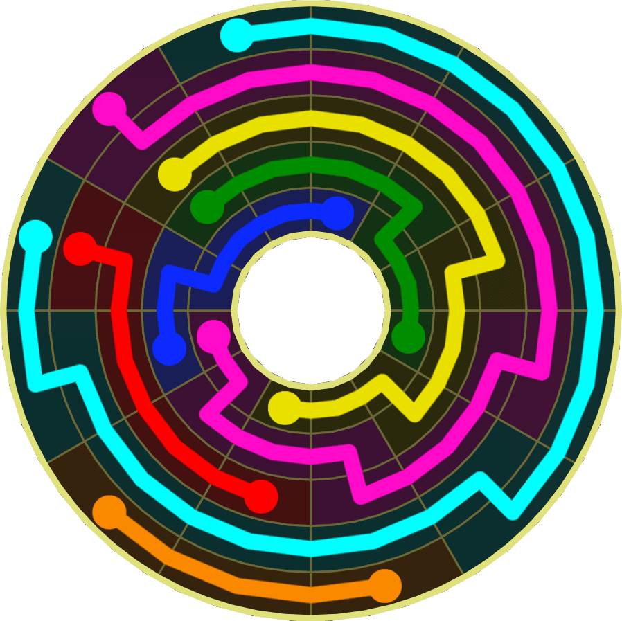Flow Free Warps 1920 Solution