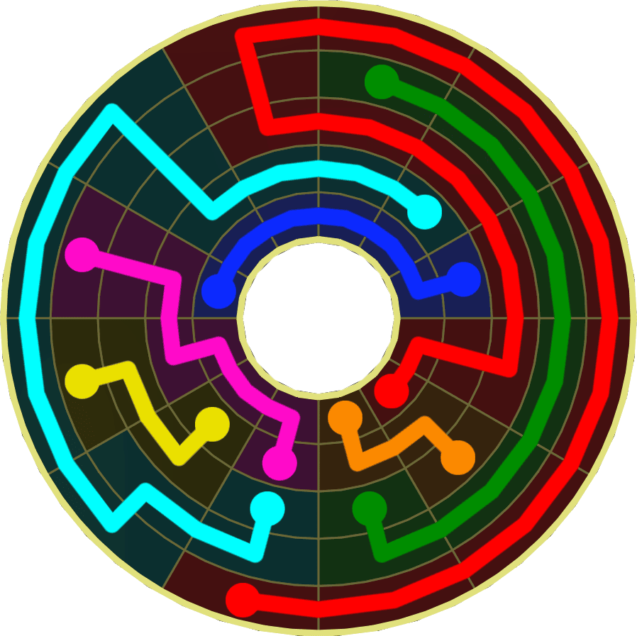 Flow Free Warps 1898 Solution