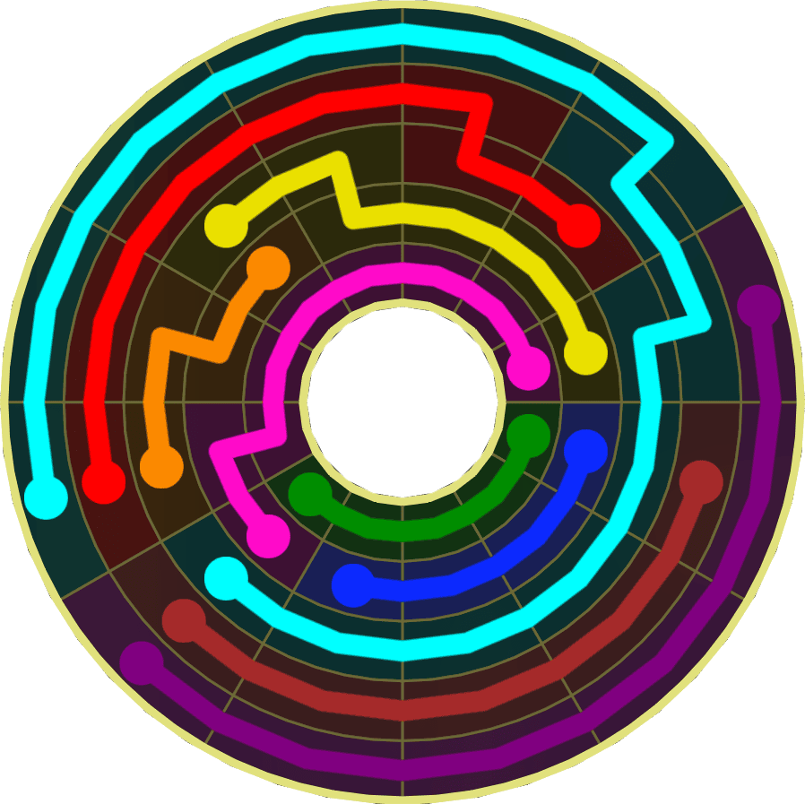 Flow Free Warps 1899 Solution