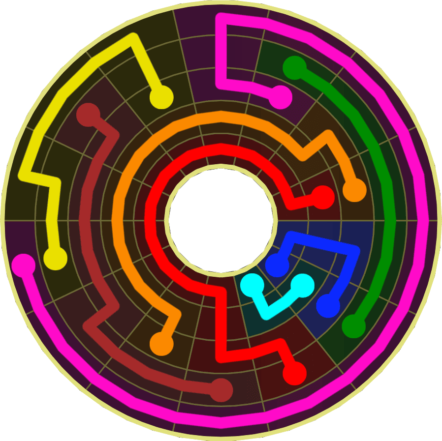 Flow Free Warps 1921 Solution