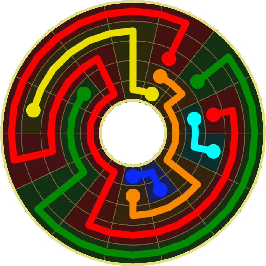 Flow Free Warps 1938 Solution