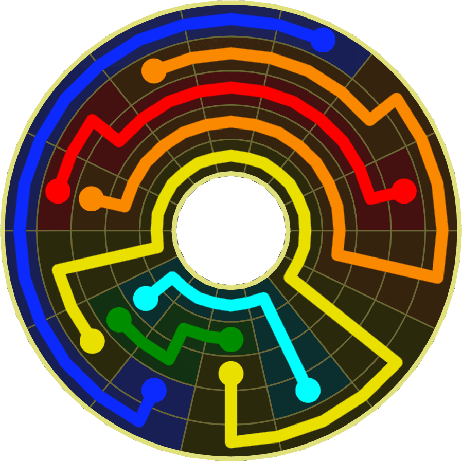Flow Free Warps 1949 Solution