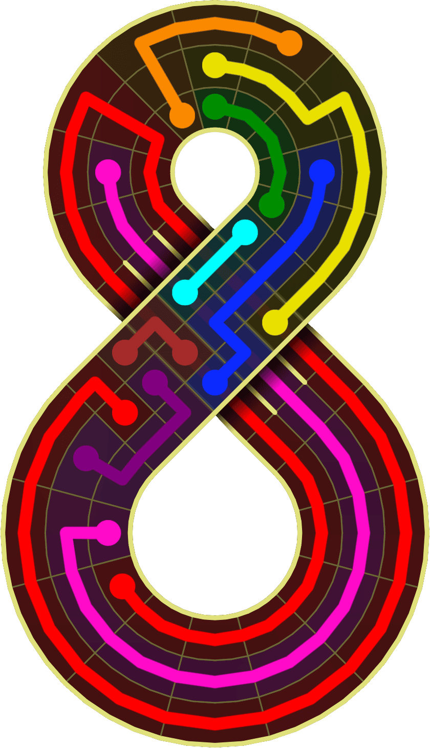 Flow Free Warps 2018 Solution