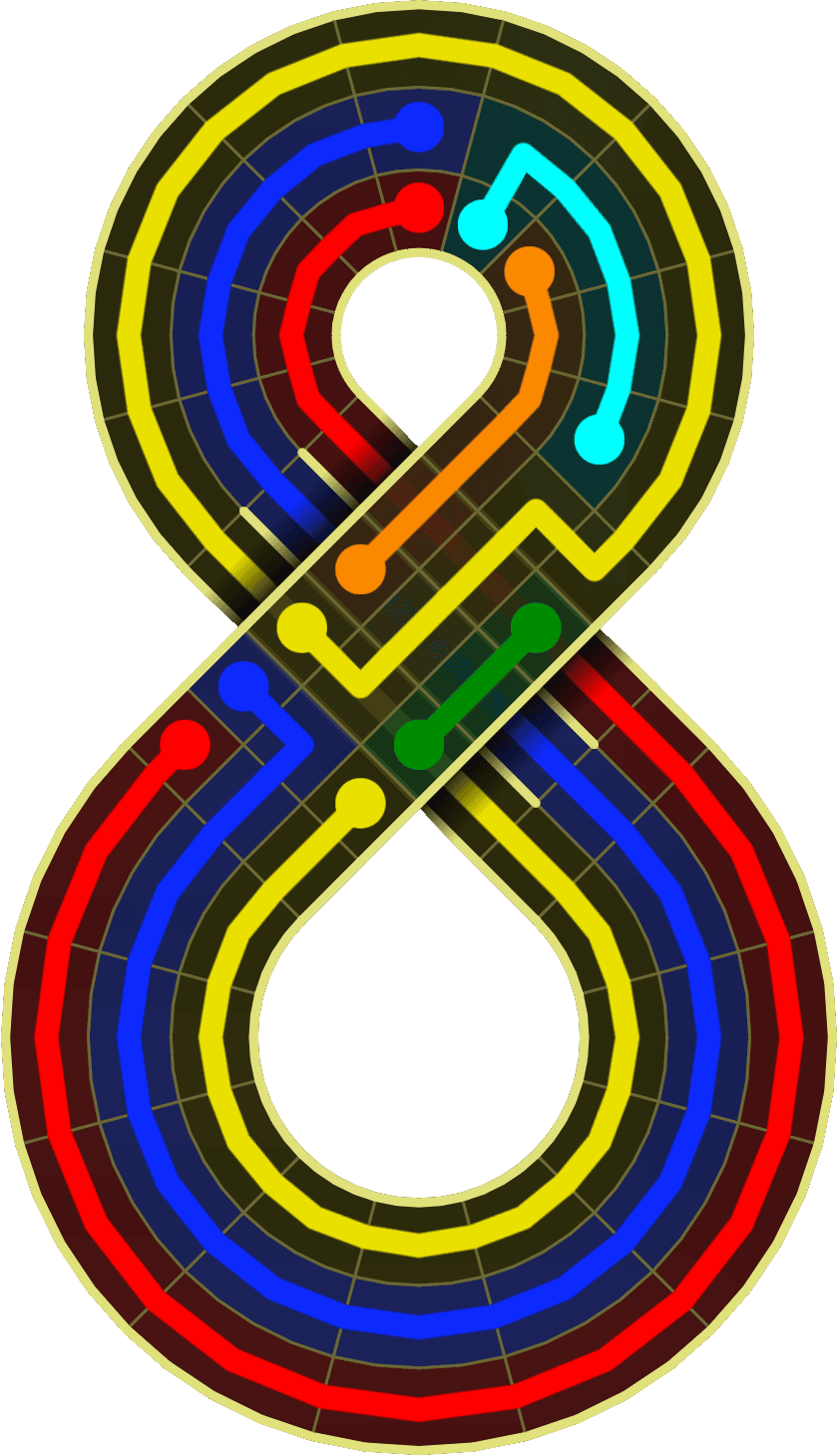 Flow Free Warps 2028 Solution