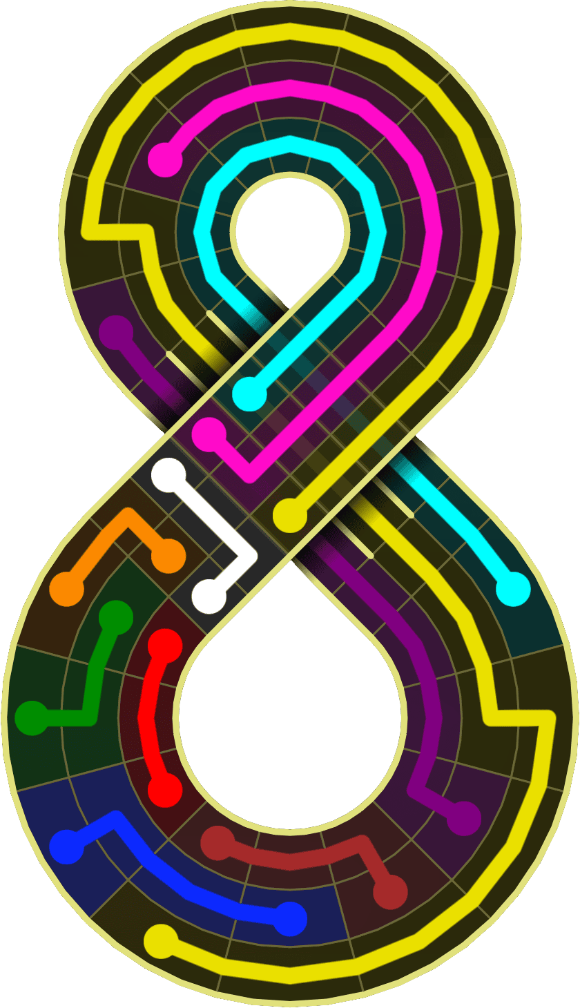 Flow Free Warps 2032 Solution