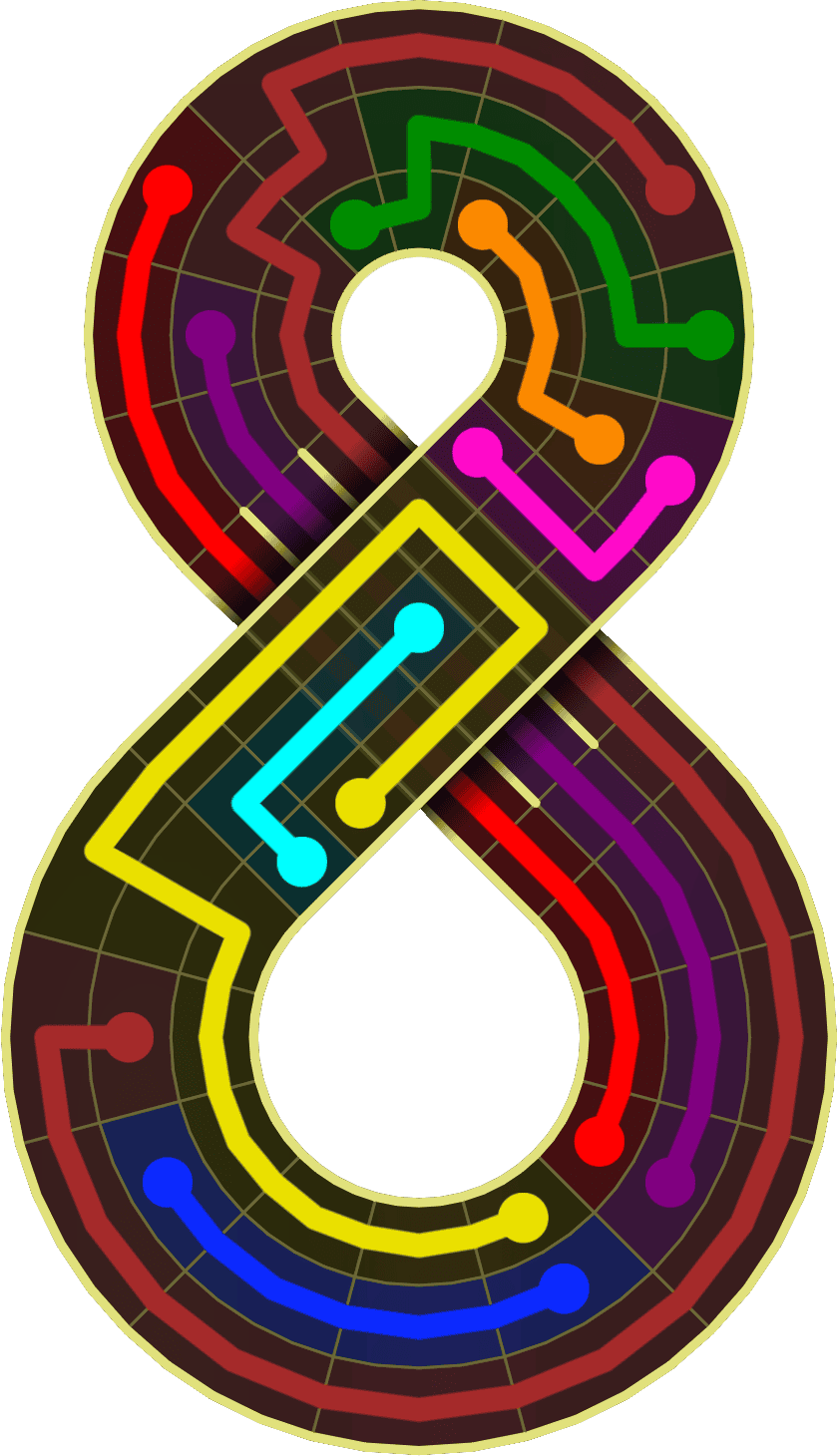 Flow Free Warps 2036 Solution
