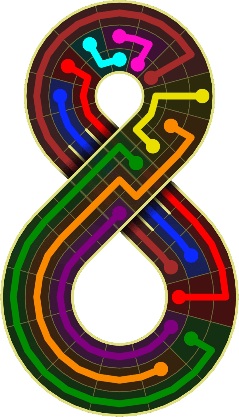 Flow Free Warps 2039 Solution