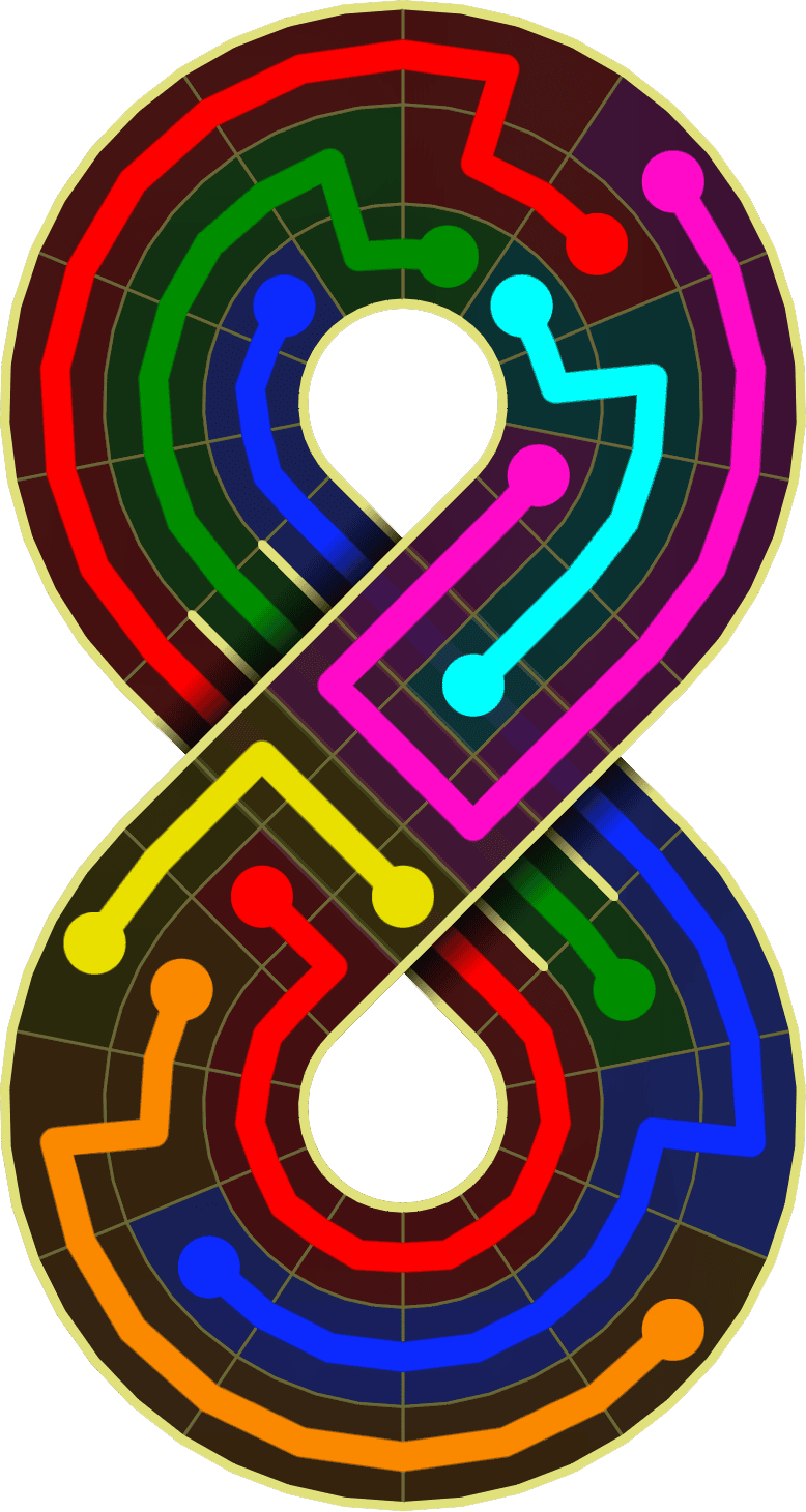 Flow Free Warps 1963 Solution