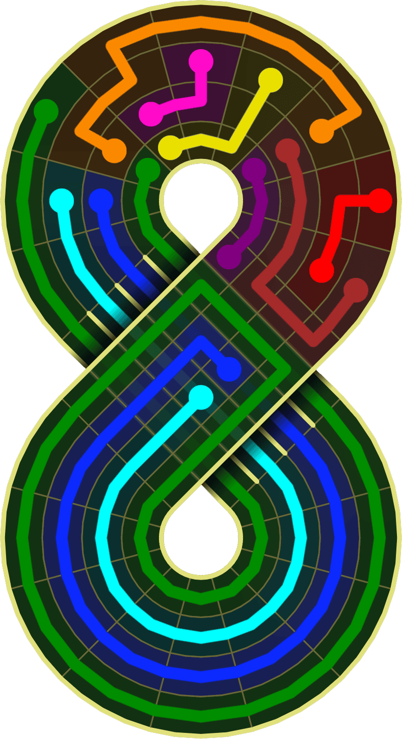 Flow Free Warps 2053 Solution
