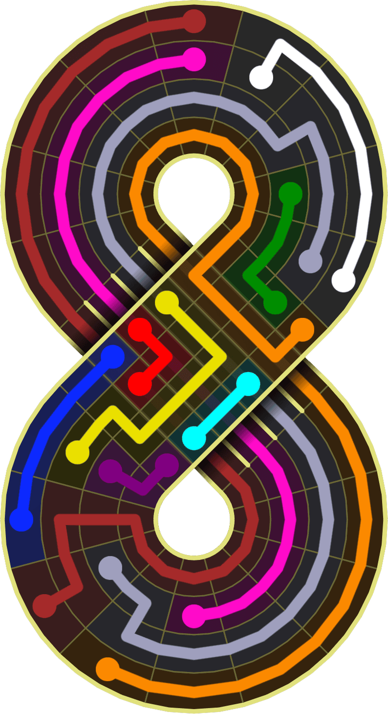 Flow Free Warps 2056 Solution