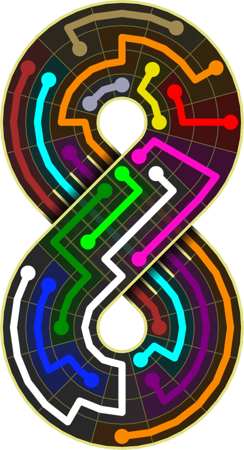 Flow Free Warps 2057 Solution