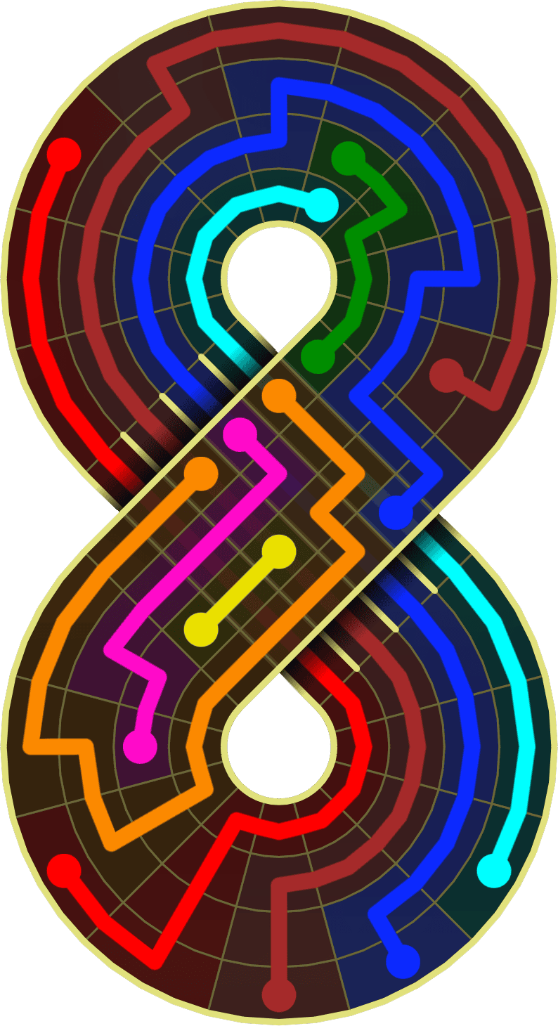 Flow Free Warps 2065 Solution