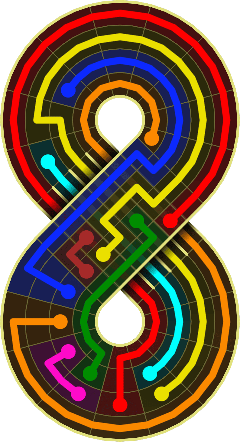 Flow Free Warps 2066 Solution