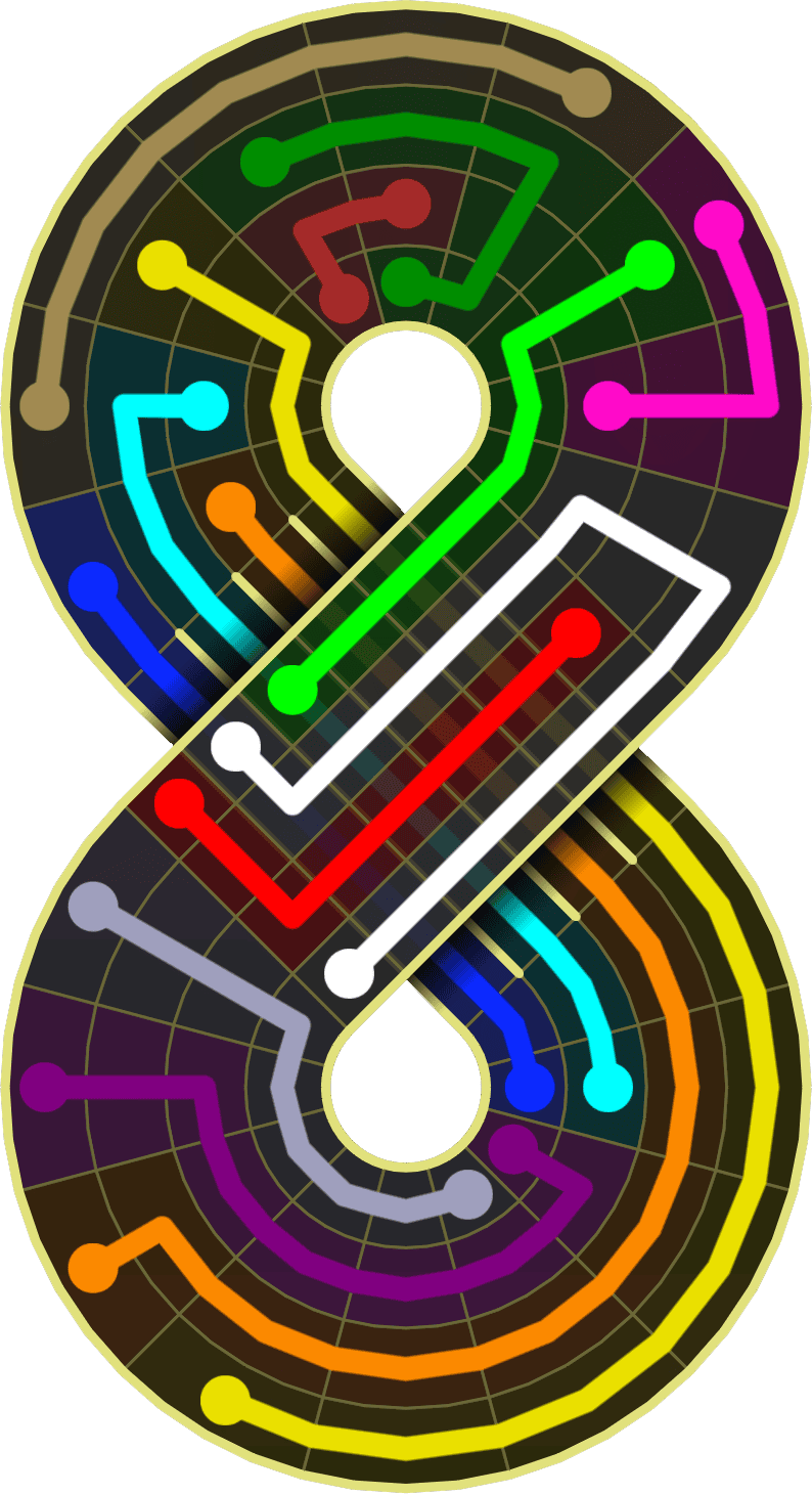 Flow Free Warps 2068 Solution