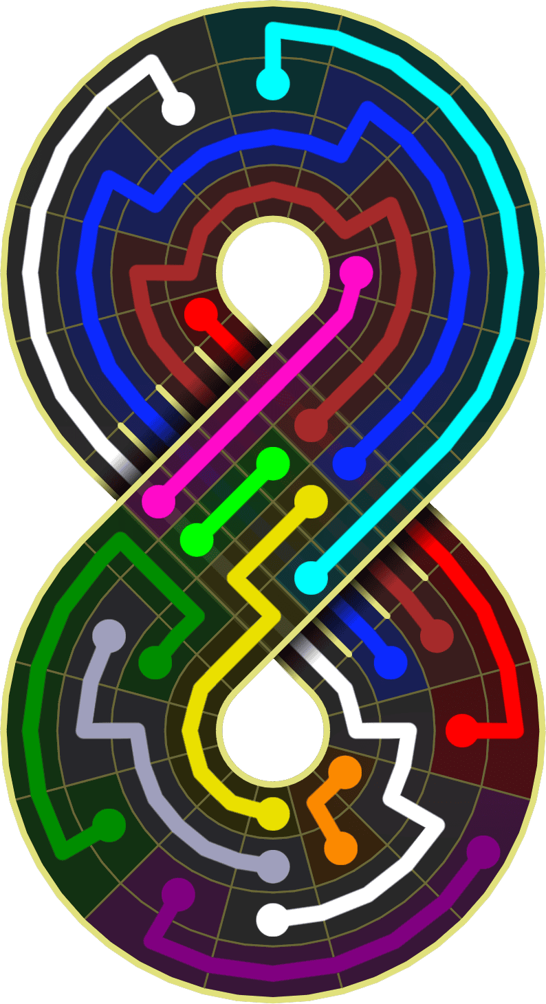 Flow Free Warps 2043 Solution