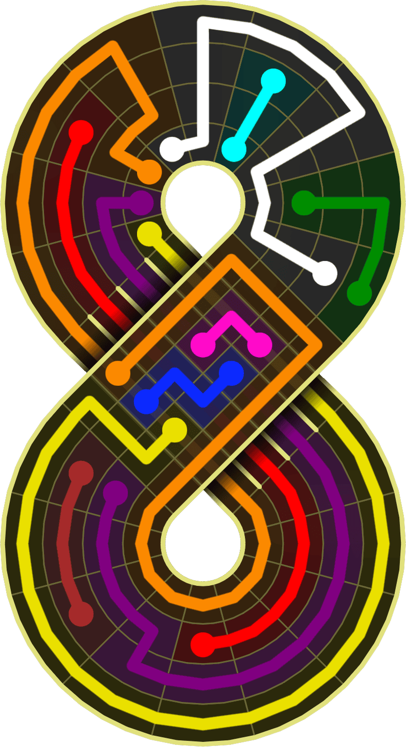 Flow Free Warps 2075 Solution