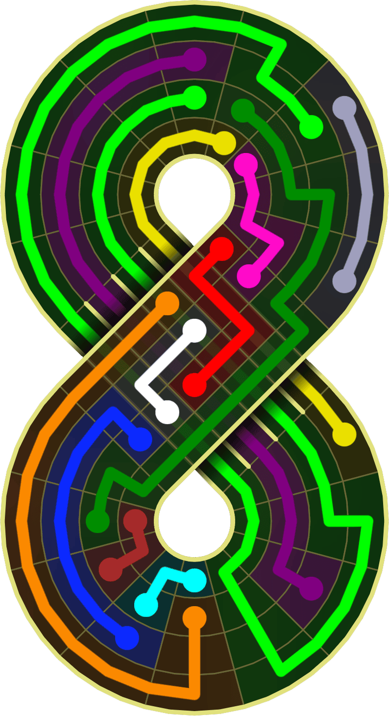 Flow Free Warps 2076 Solution