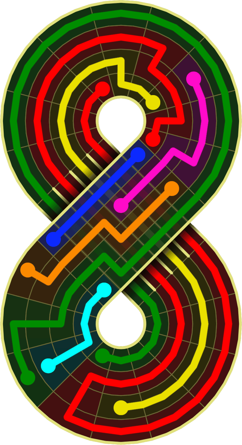 Flow Free Warps 2078 Solution