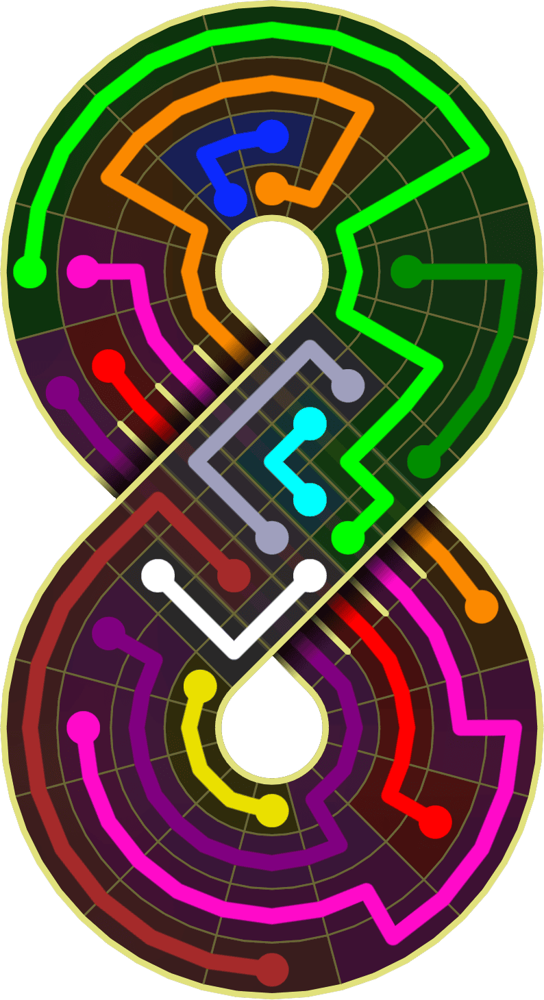 Flow Free Warps 2080 Solution