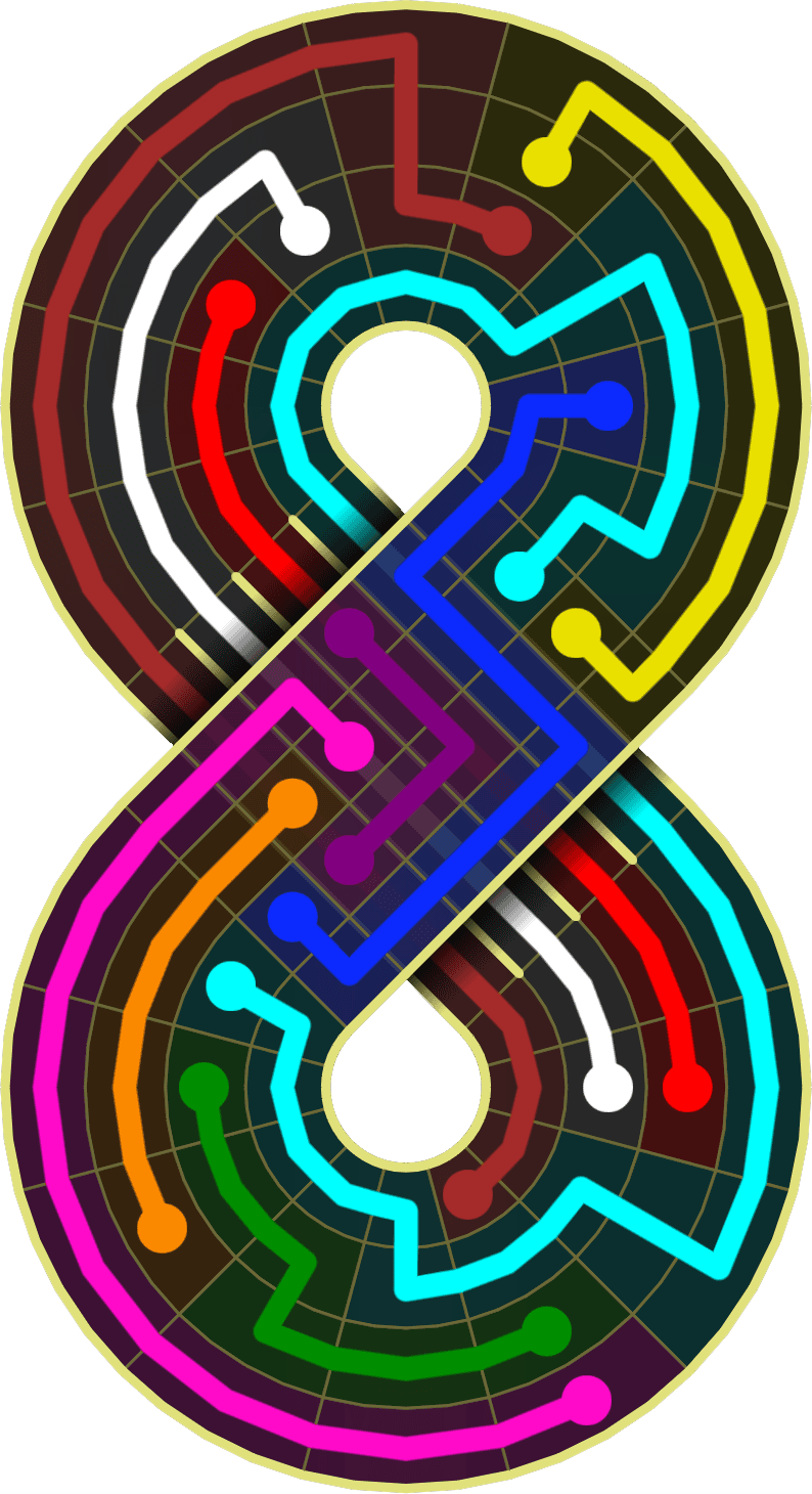 Flow Free Warps 2084 Solution