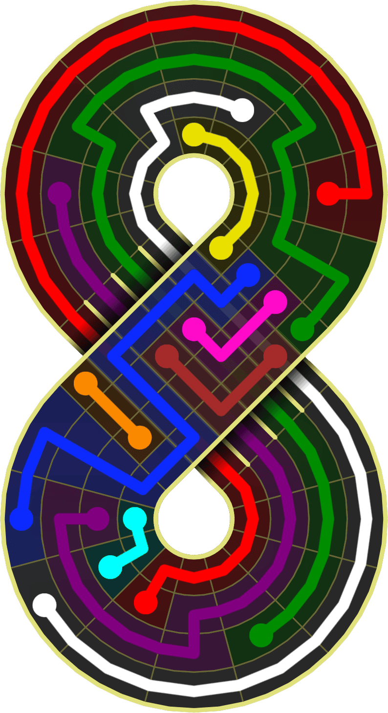 Flow Free Warps 2085 Solution