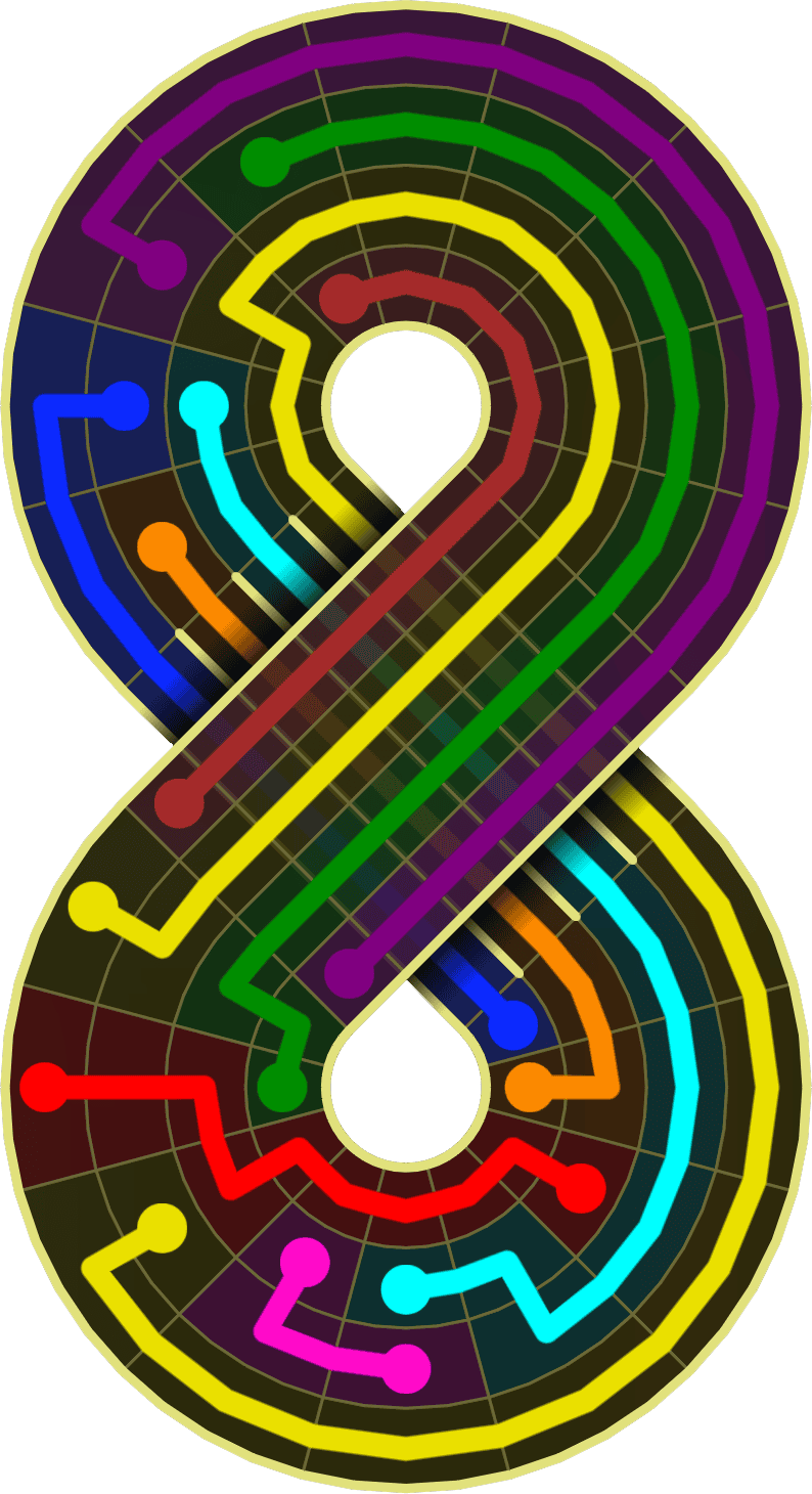 Flow Free Warps 2089 Solution