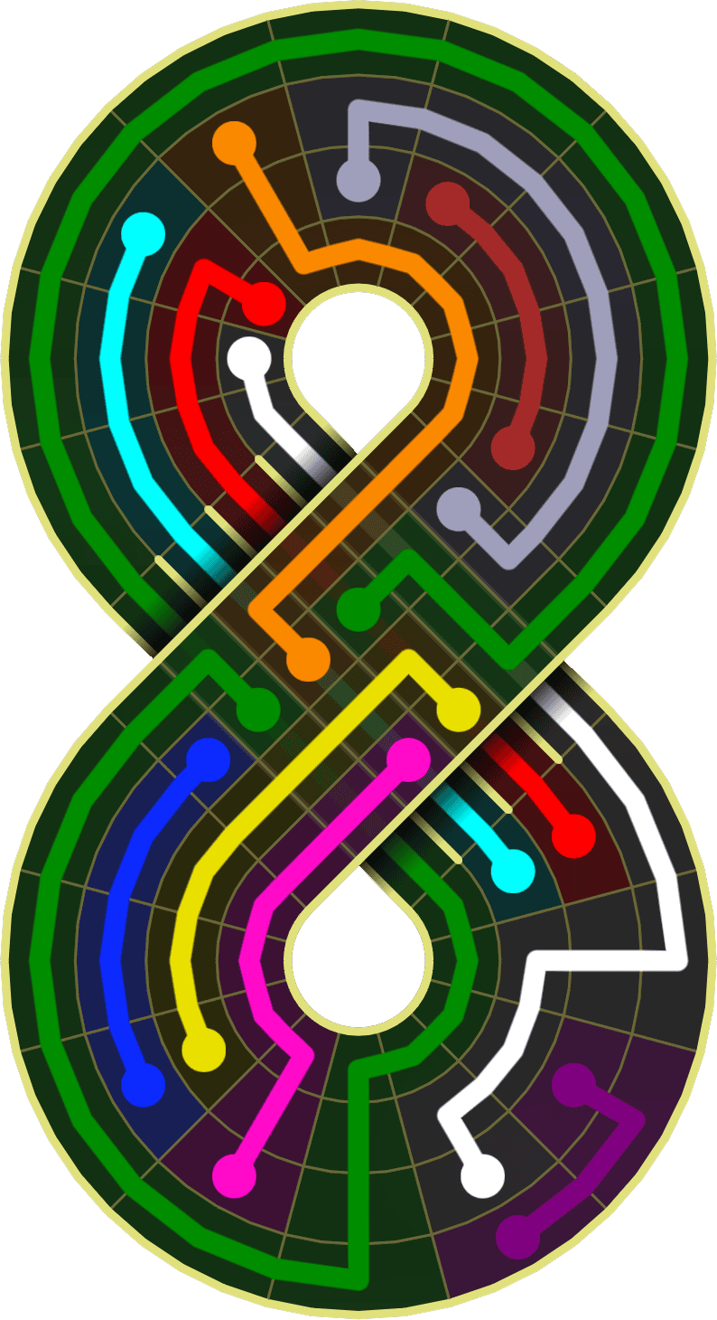 Flow Free Warps 2097 Solution