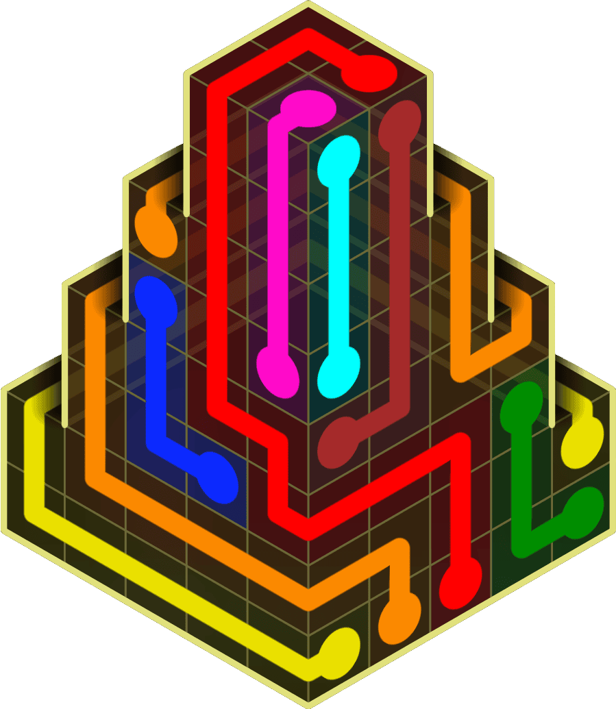 Flow Free Warps 2136 Solution