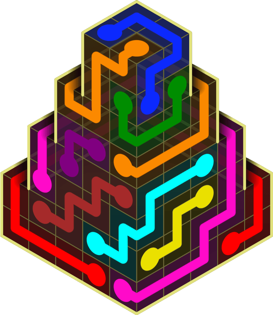 Flow Free Warps 2137 Solution