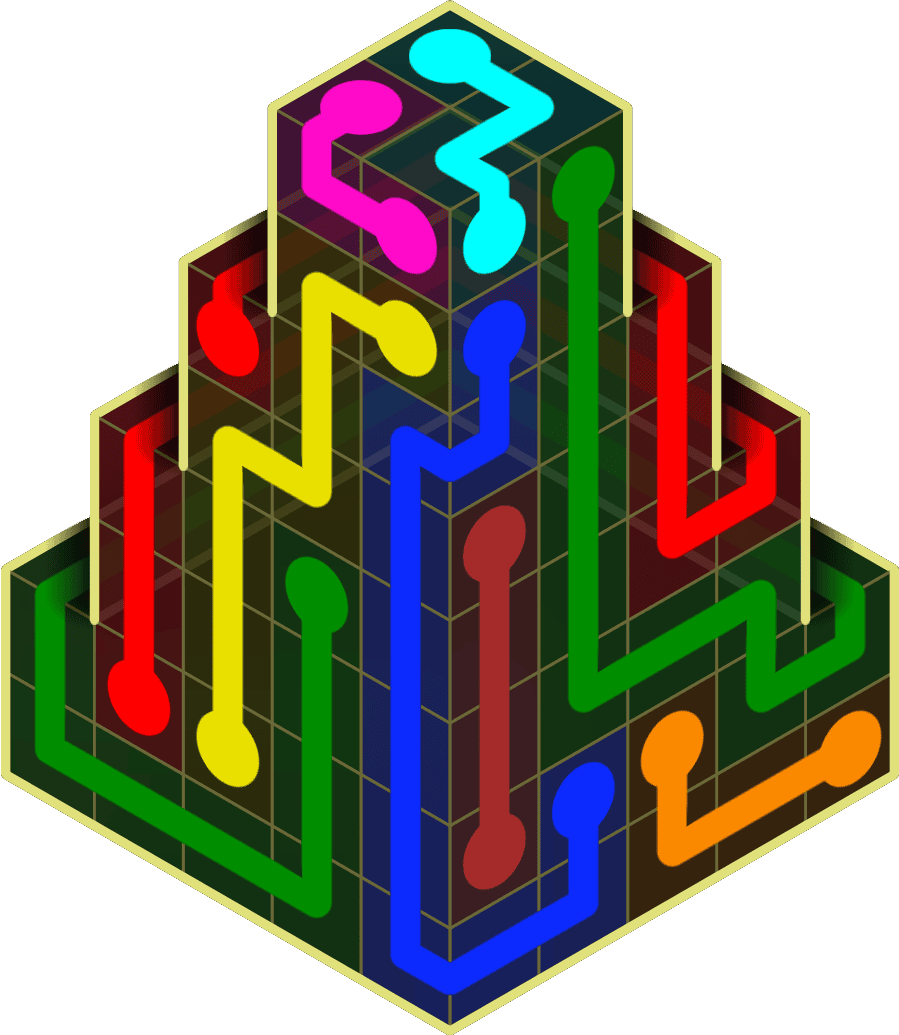 Flow Free Warps 2157 Solution