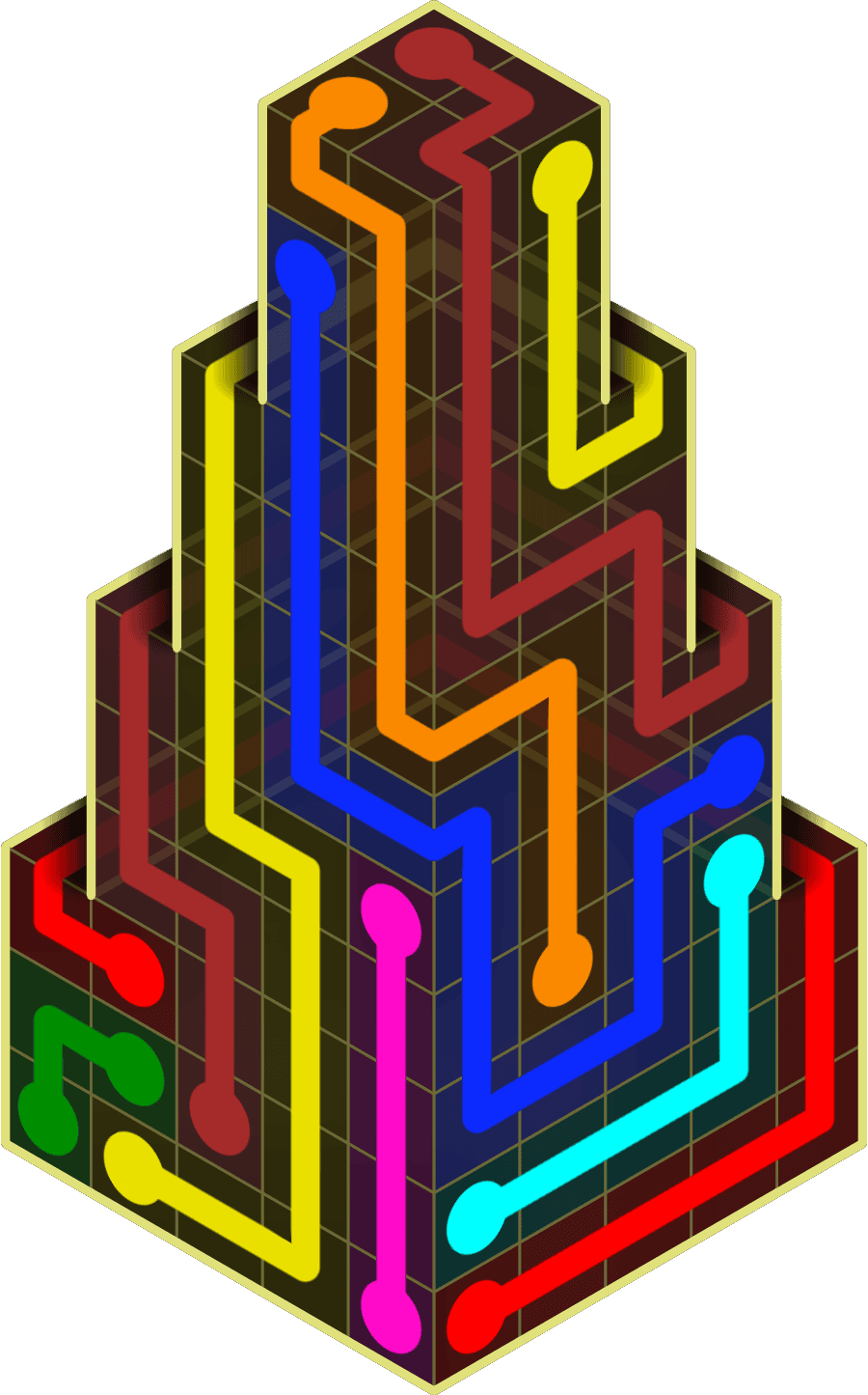 Flow Free Warps 2179 Solution