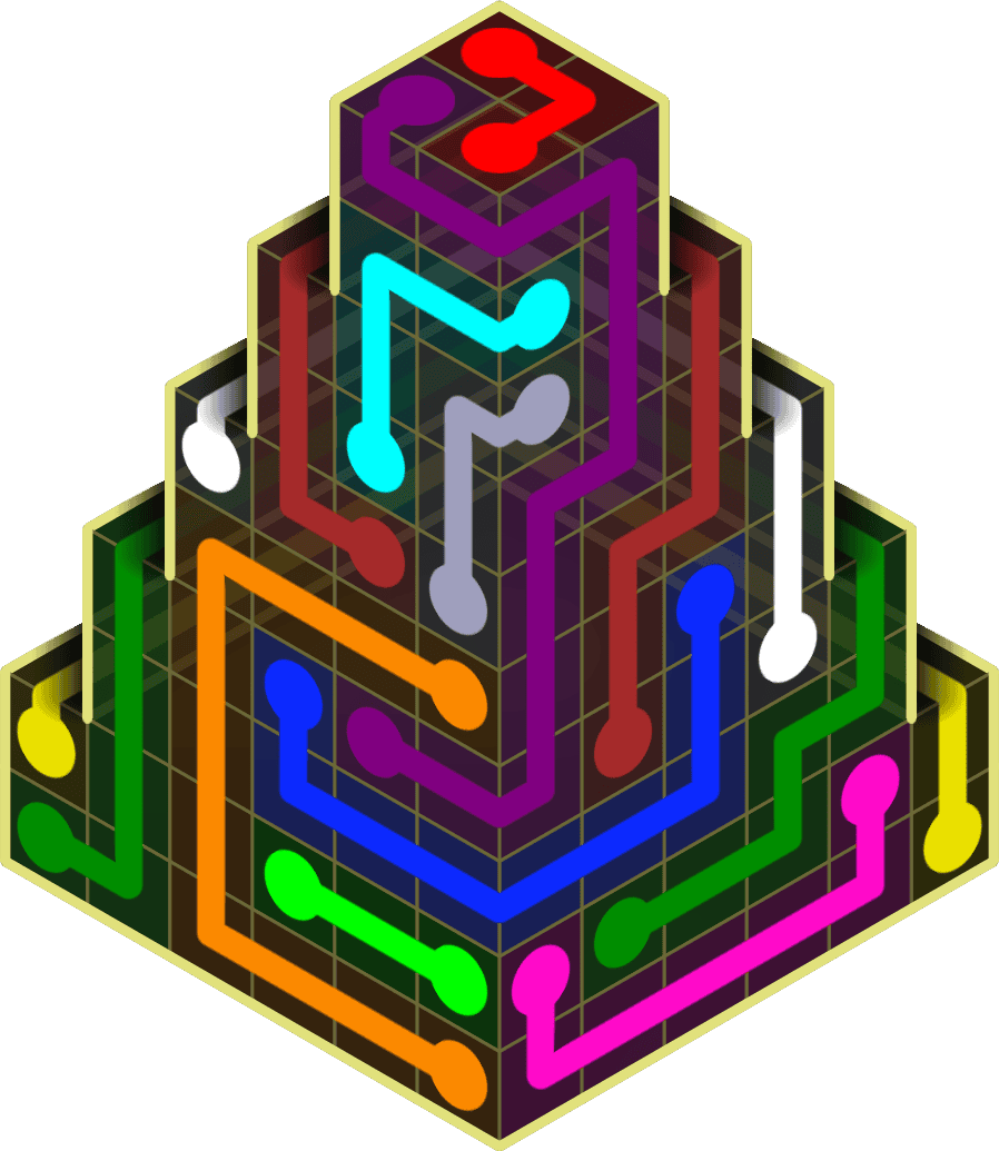 Flow Free Warps 2200 Solution