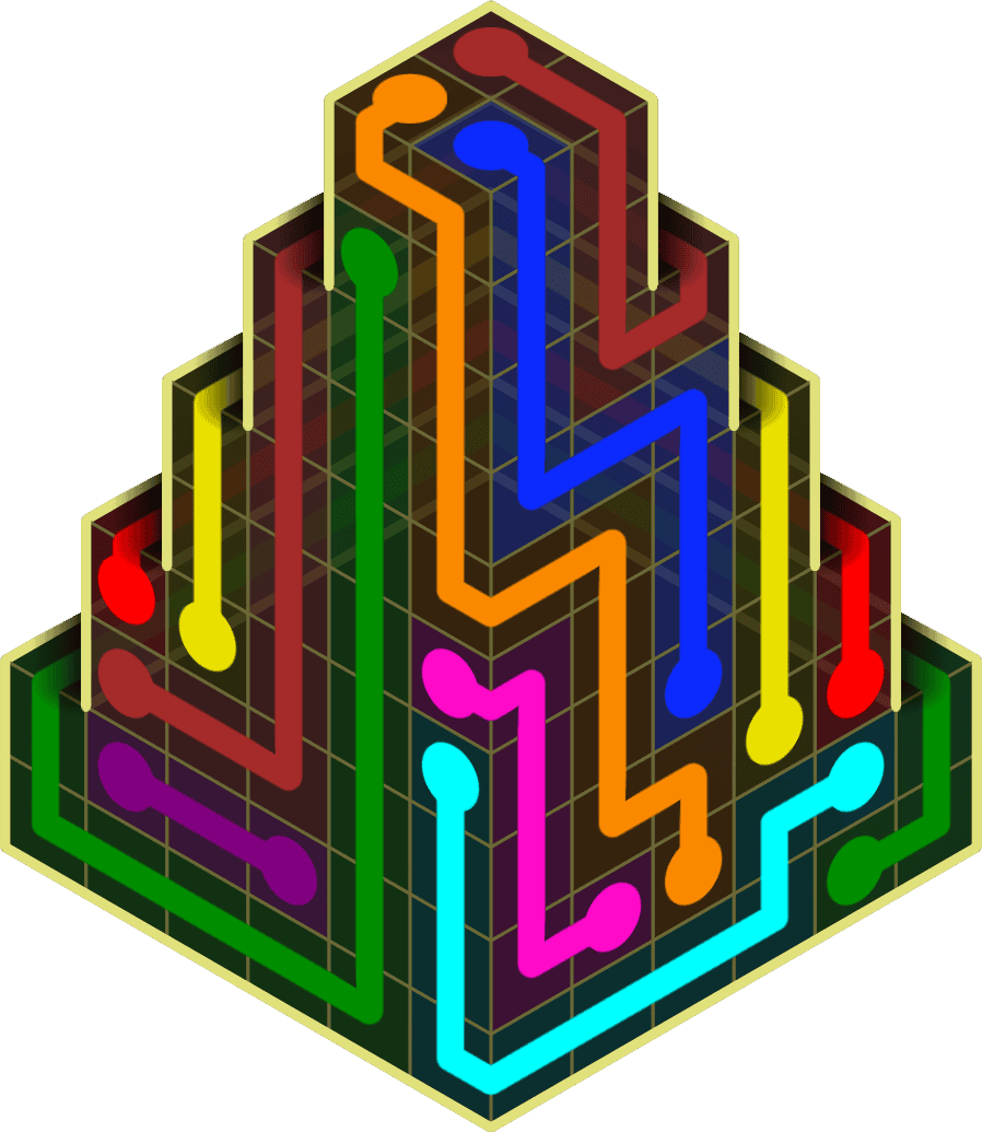 Flow Free Warps 2204 Solution