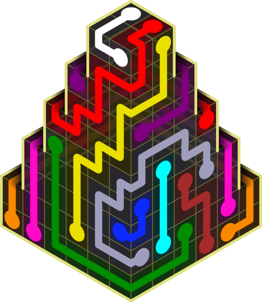 Flow Free Warps 2205 Solution