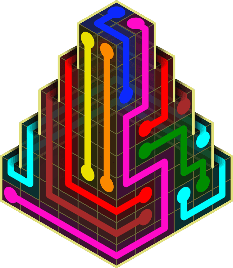 Flow Free Warps 2206 Solution