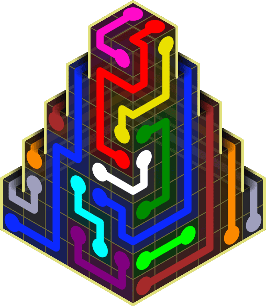 Flow Free Warps 2218 Solution