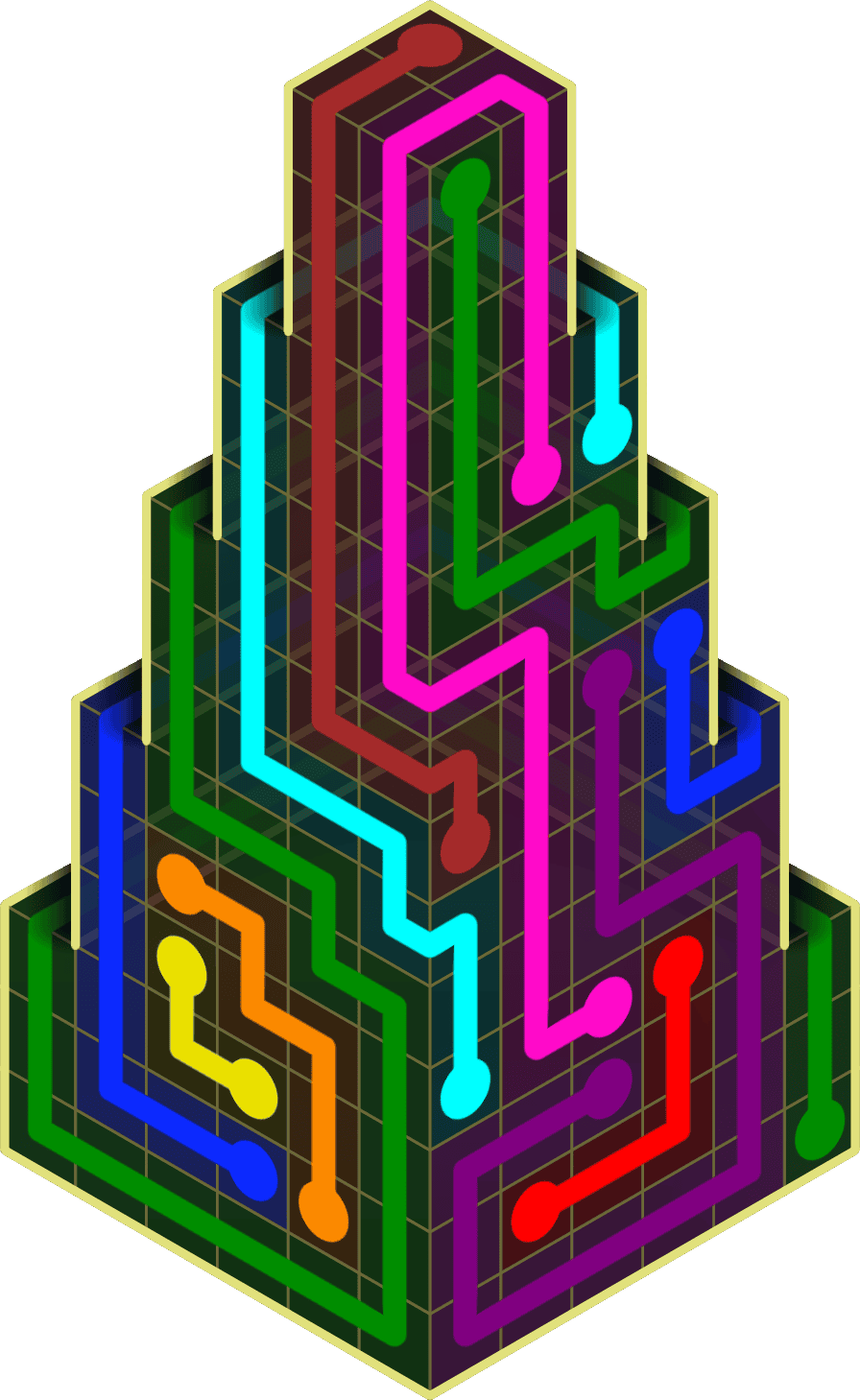 Flow Free Warps 2231 Solution