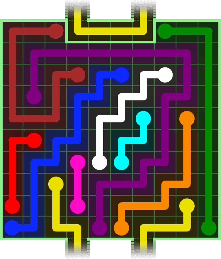 Flow Free Warps 3102 Solution