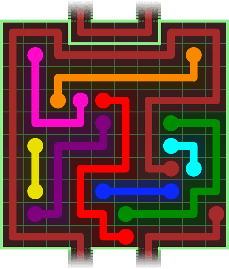Flow Free Warps 3103 Solution
