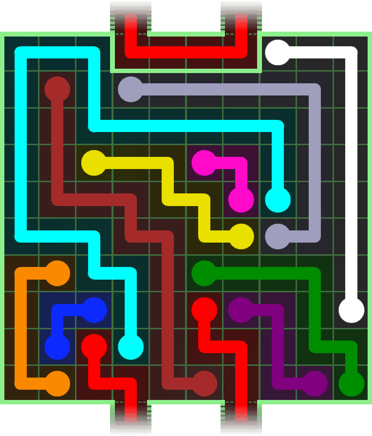 Flow Free Warps 3104 Solution
