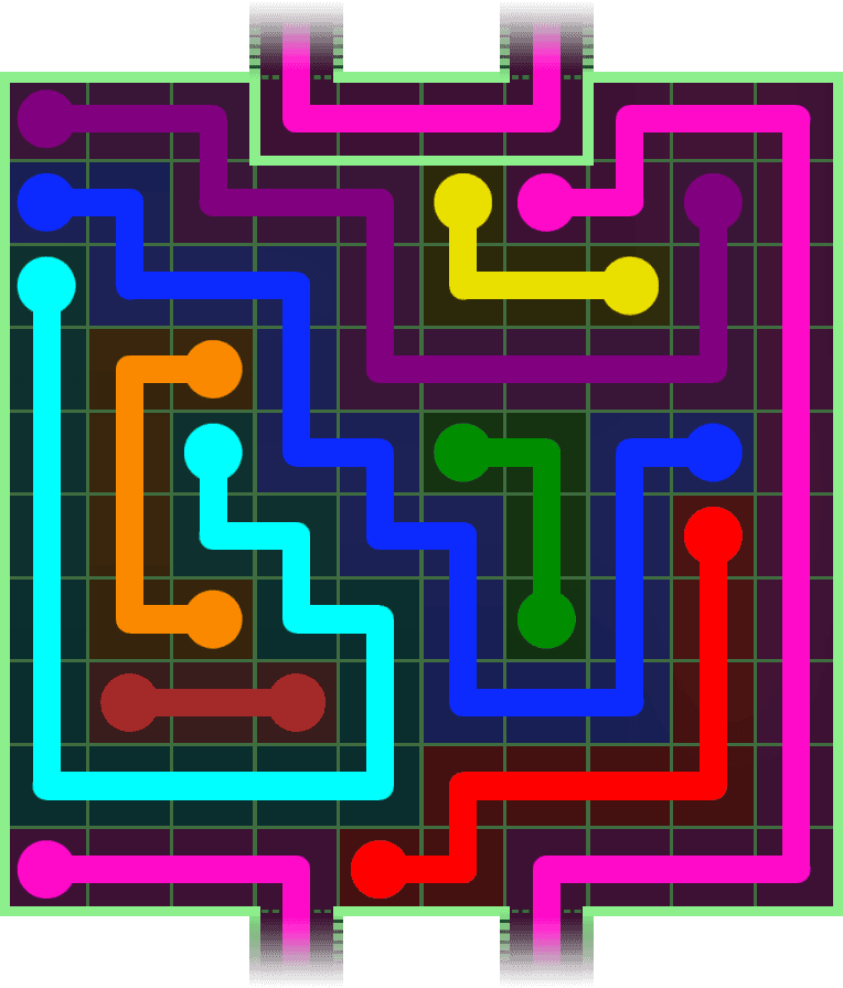 Flow Free Warps 3111 Solution