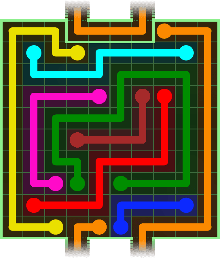 Flow Free Warps 3112 Solution