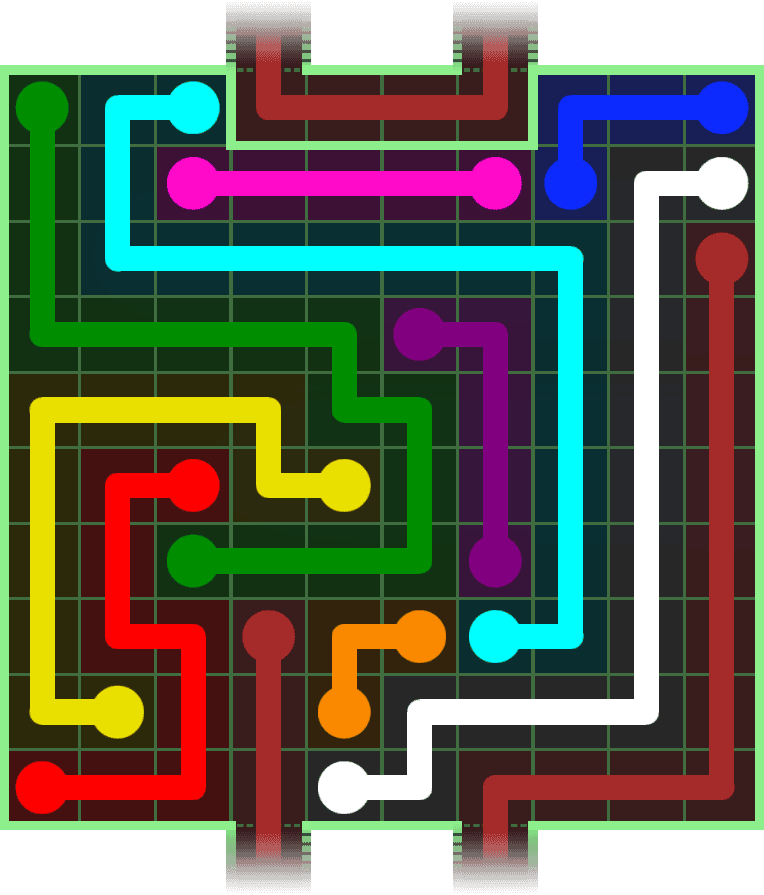 Flow Free Warps 3114 Solution